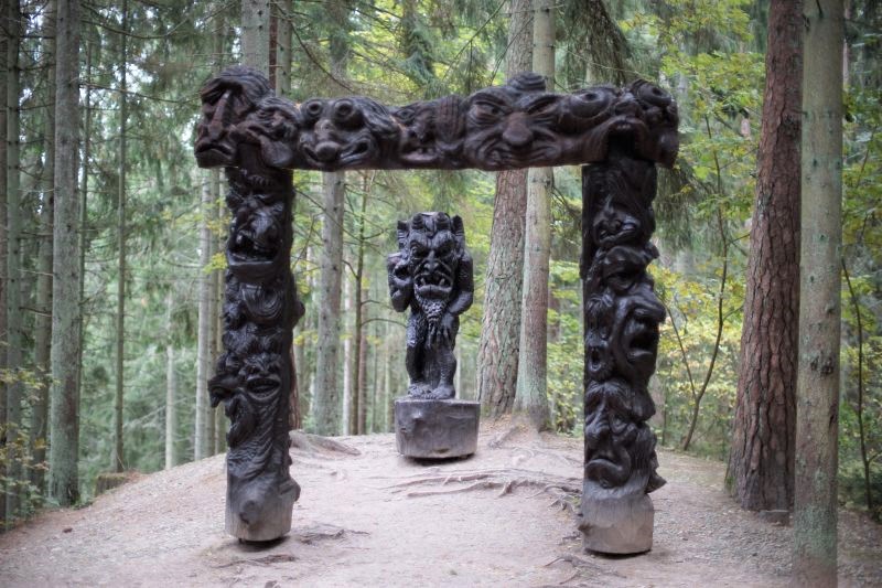 Гора ведьм Куршская коса